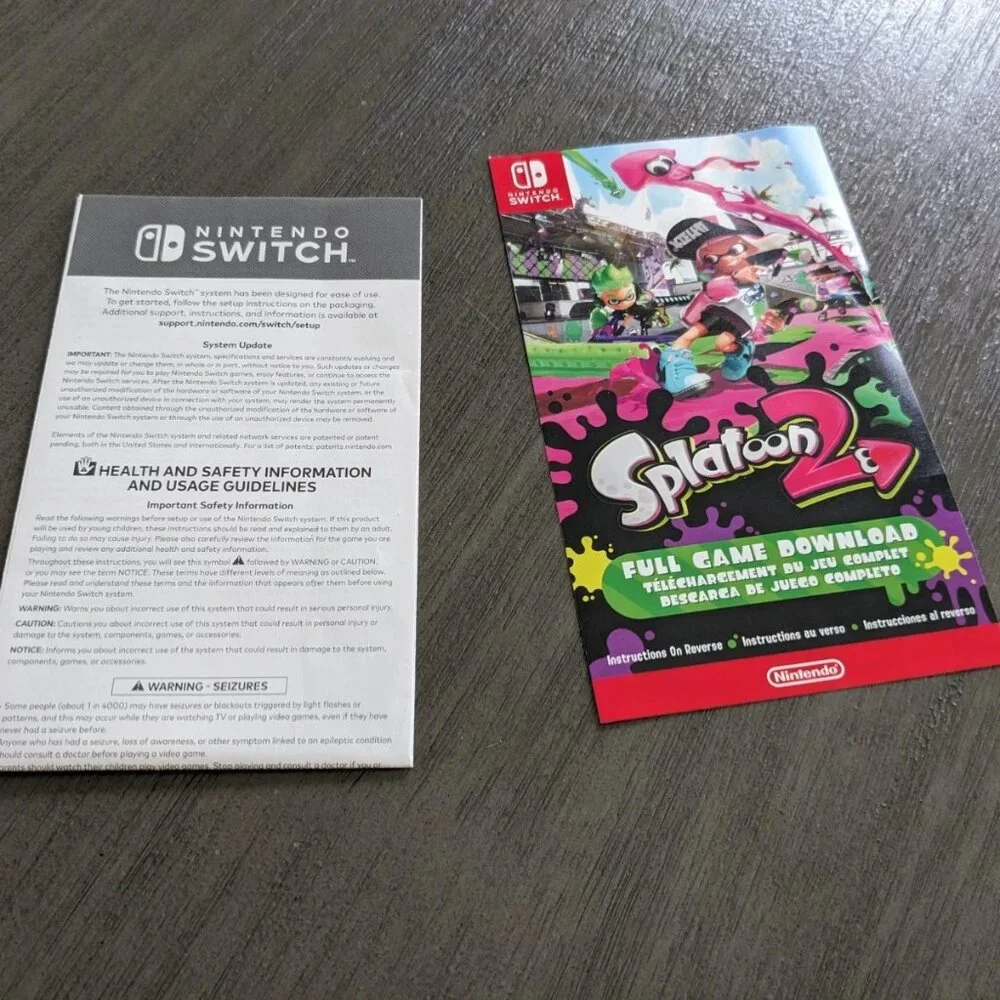 Nintendo 32GB Special Edition Splatoon 2 Switch Console - Black